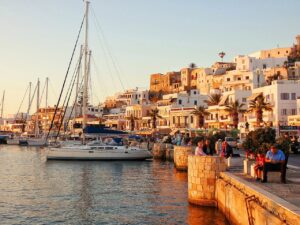 Naxos harbor