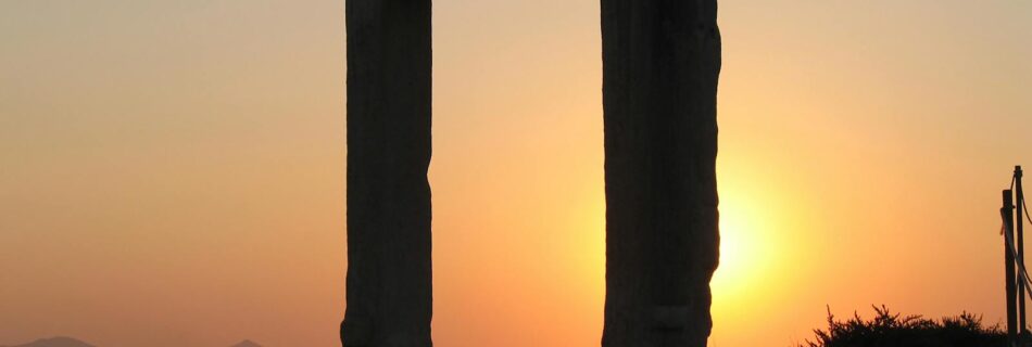 Temple of Apollo during Sunset, Naxos