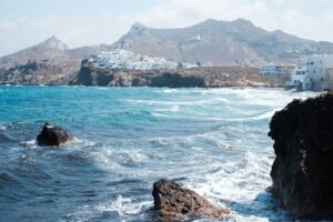 naxos from the sea