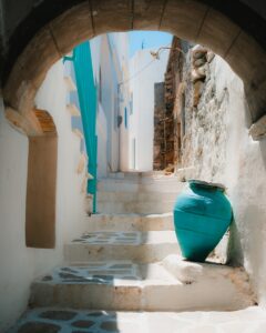 naxos old town