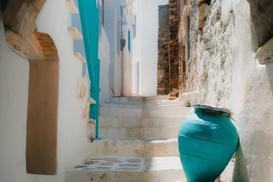 naxos old town